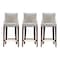 Manhattan Comfort Shubert Barstool in Light Grey - Set of 3 3-BS019-LG - alternate 2